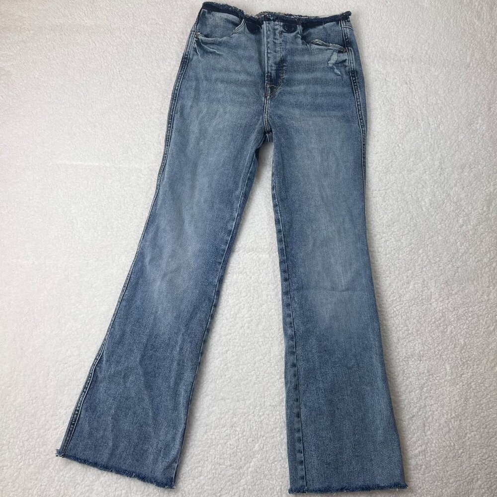Good American Light Blue Boot Cut Jeans